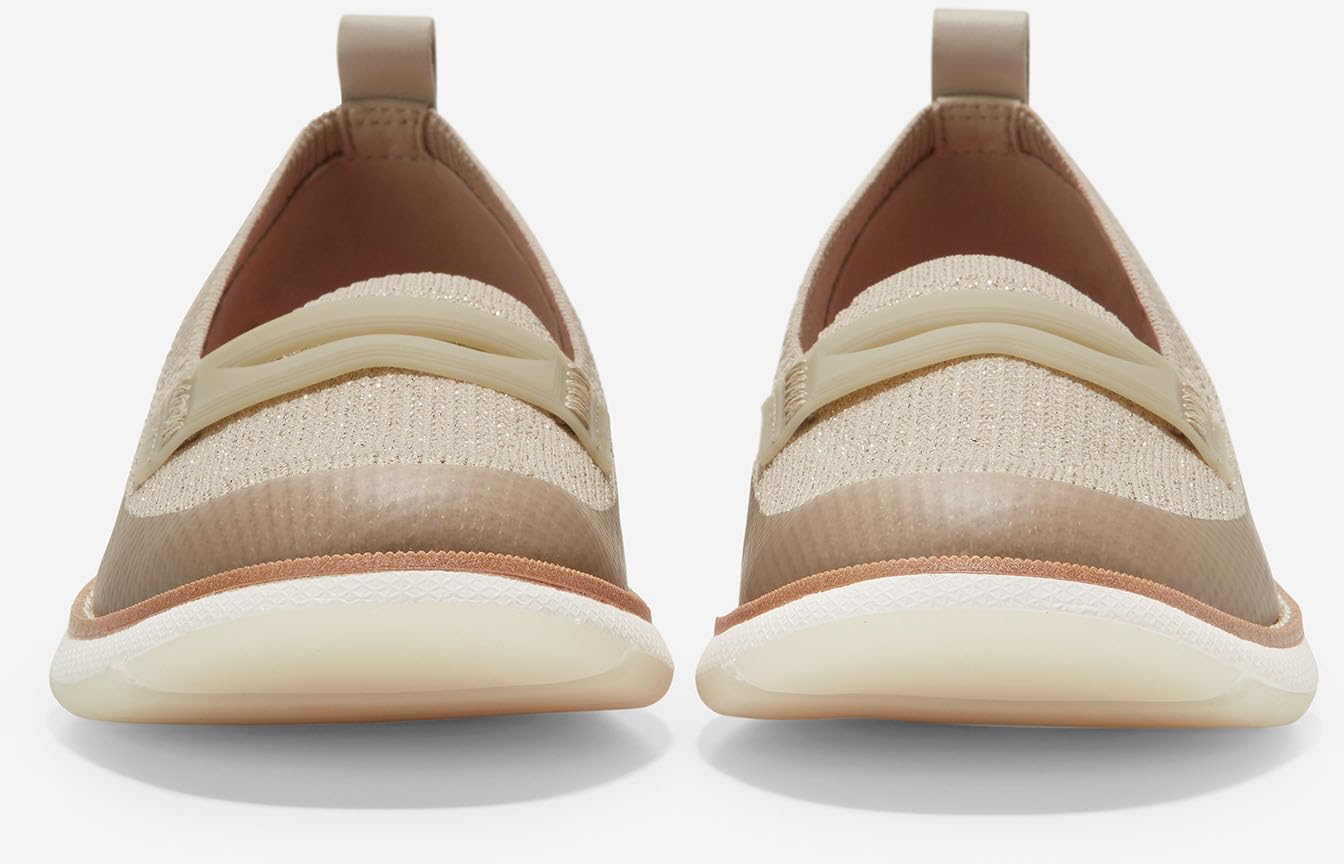 Cole Haan Women's Zerogrand Stitchlite Loafers - Lightweight Comfort Slip-On Shoes for Work, Travel & Casual Wear