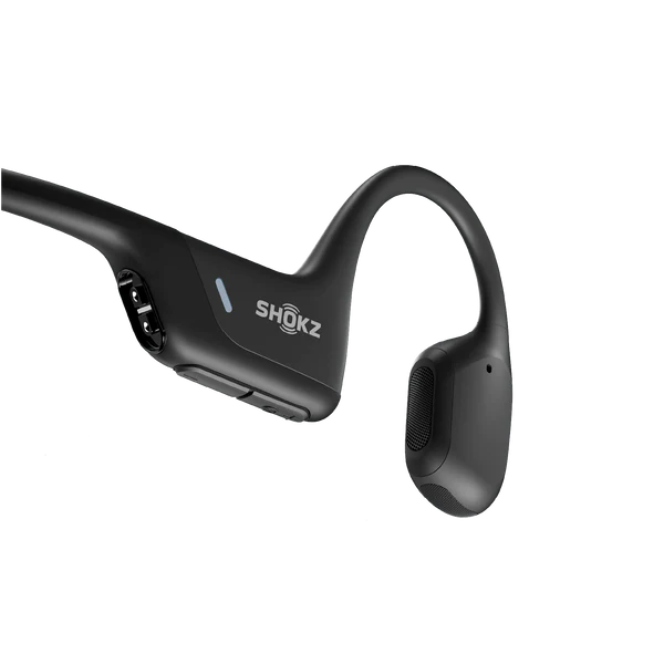 Shokz OpenRun Pro Bone Conduction Headphones - Wireless Bluetooth Sports Headset for Running, Cycling & Workouts - Sweatproof & Lightweight - Black