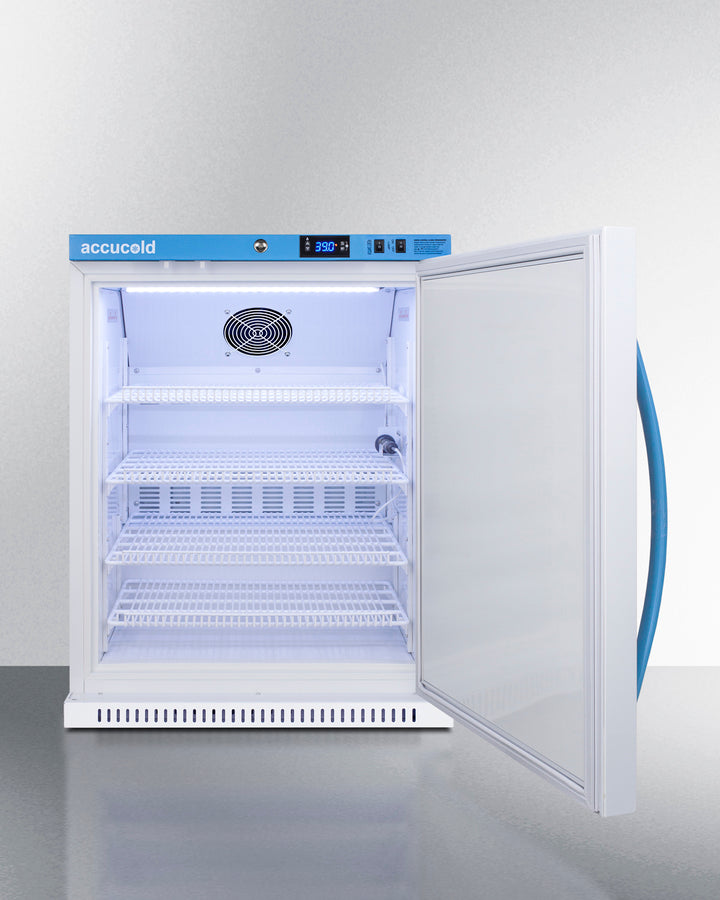 Accucold 6 Cu.Ft. MOMCUBE™ Breast Milk Refrigerator - ADA Compliant Compact Freezer for Nursing Mothers (Model MLRS62BIADAMC) - Perfect for Home, Hospital & Daycare Use