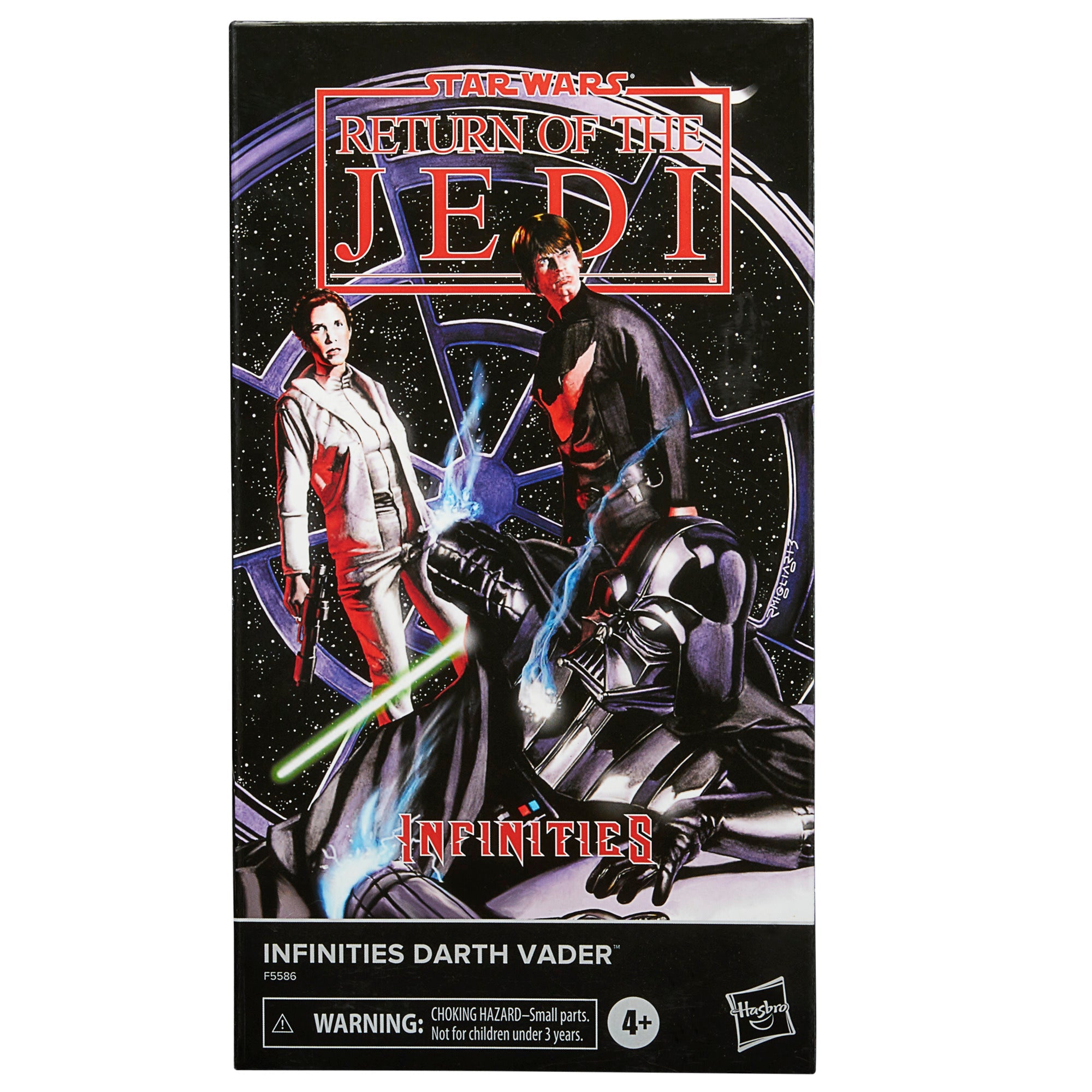 Star Wars The Black Series Infinities Darth Vader Return of the Jedi 6-Inch Action Figure - Collectible Toy for Display, Gift for Fans, Star Wars Movie Collection