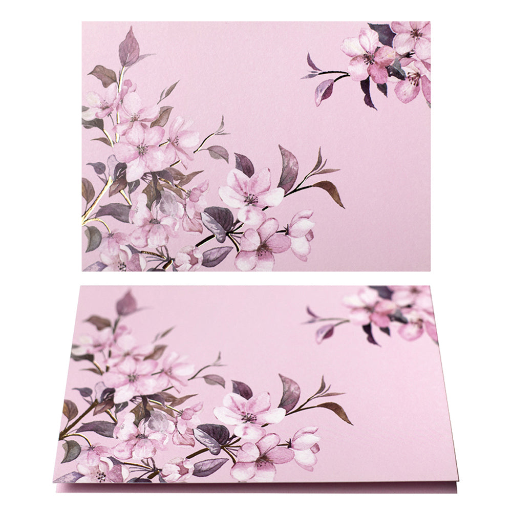 10-Pack Lilac Floral Greeting Cards with Envelopes - Perfect for Birthdays, Thank You Notes & Special Occasions