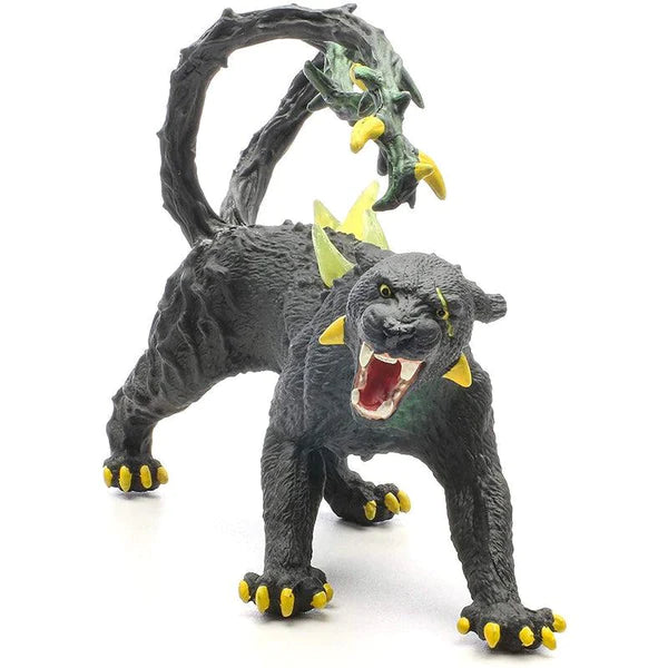 Schleich Shadow Panther - Realistic Big Cat Toy Figure for Kids - Perfect for Jungle Adventures, Animal Collections & Pretend Play