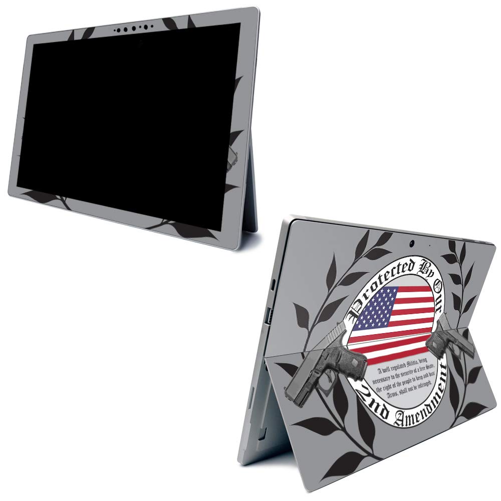 Premium Carbon Fiber Skin for Microsoft Surface Pro 7 - Protective Vinyl Wrap with Textured Finish | Easy to Apply & Remove | Made in USA | Perfect for Work, Travel & School Protection