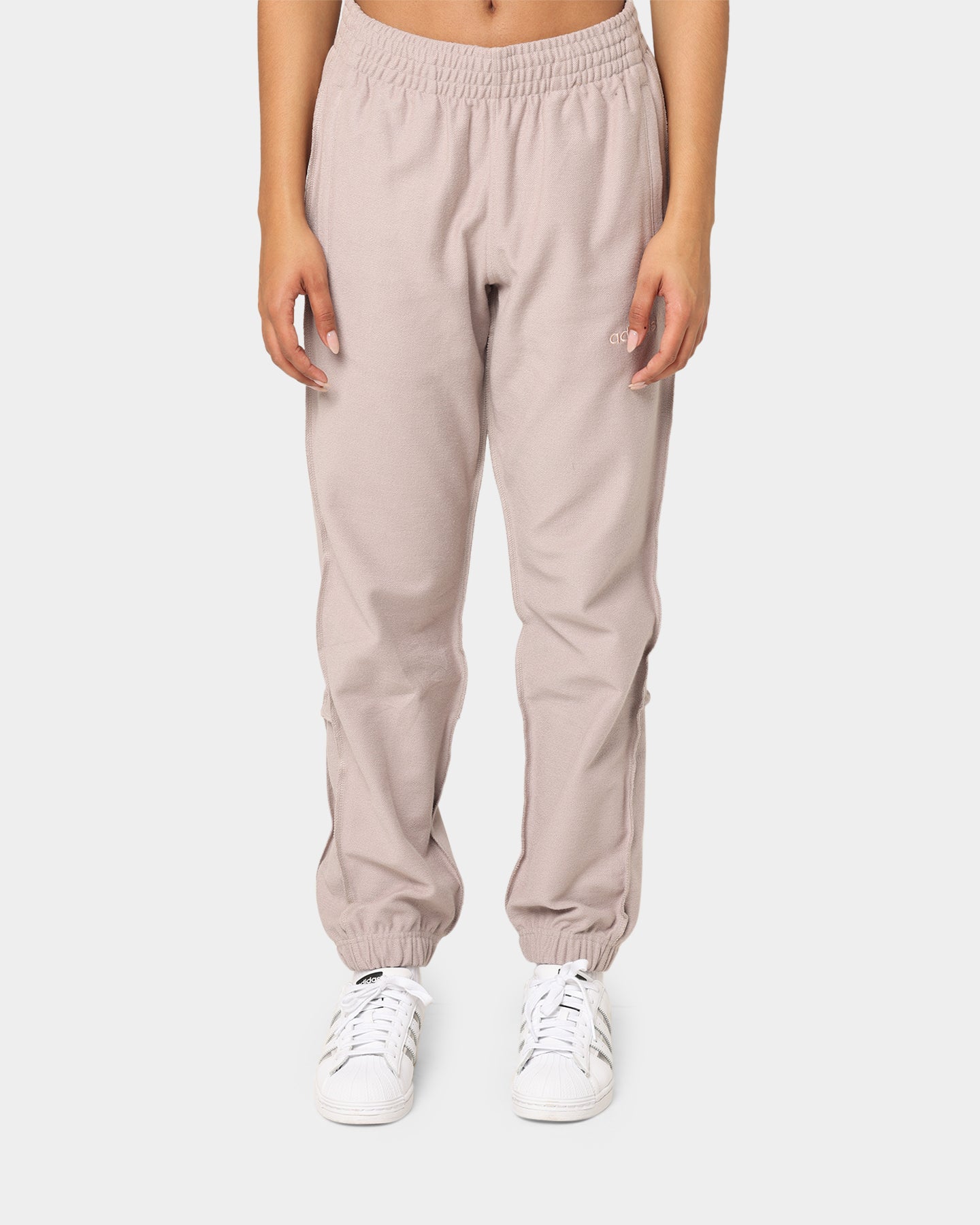 Adidas Loopback Sweatpants for Men & Women - Vapor Grey | Comfortable Fleece Joggers for Running, Gym & Lounge Wear