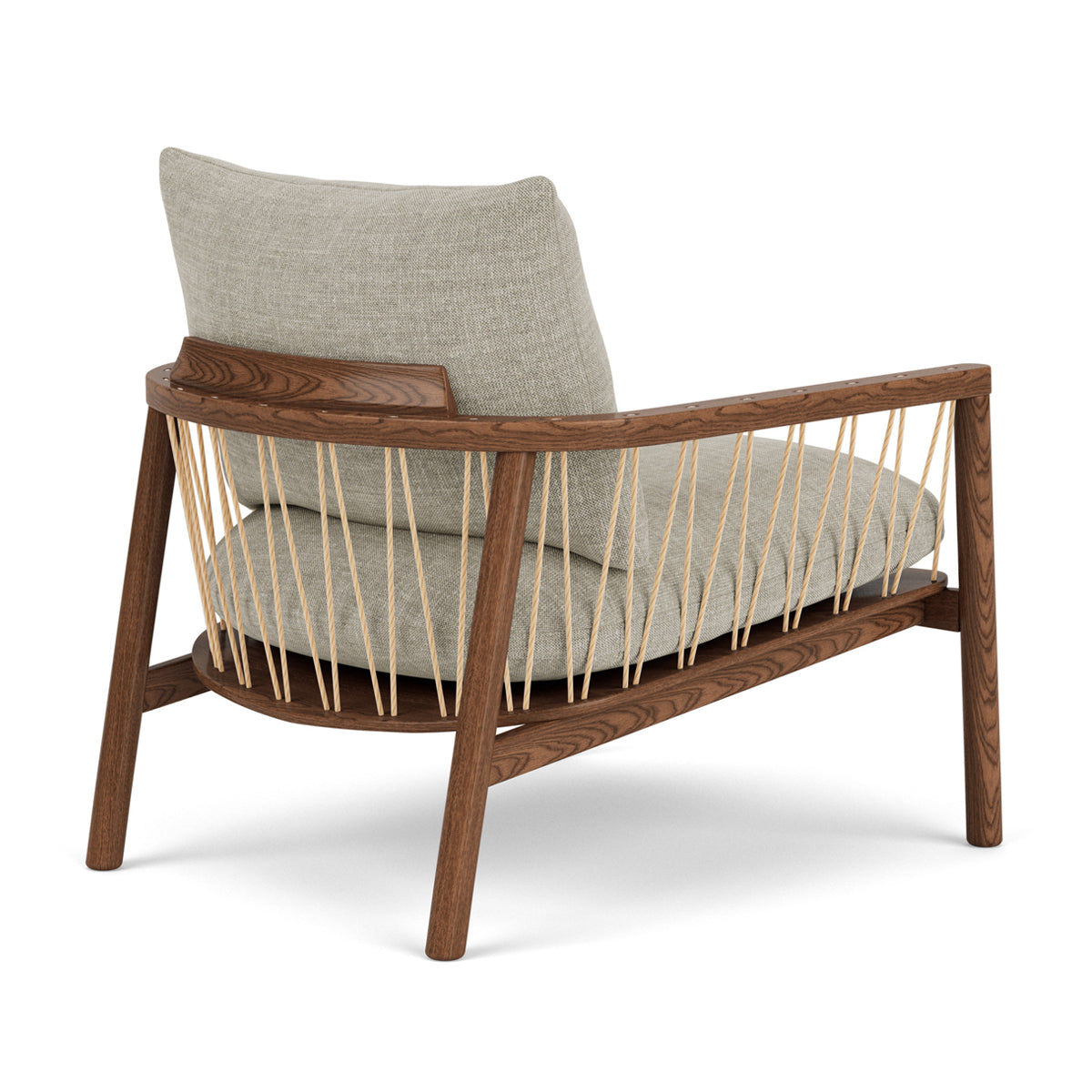 Enzo Fabric Armchair - Modern Upholstered Accent Chair for Living Room, Bedroom & Office - Comfortable Lounge Chair with Sturdy Wooden Legs - Perfect for Relaxing, Reading & Decorating