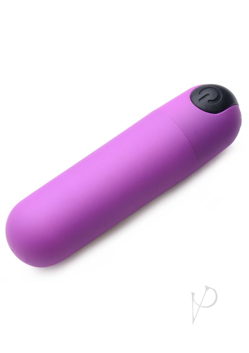 Bang! Powerful Rechargeable Vibrating Bullet with Wireless Remote Control - Purple Adult Toy for Couples & Solo Play - Perfect for Bedroom Fun & Spicing Up Relationships