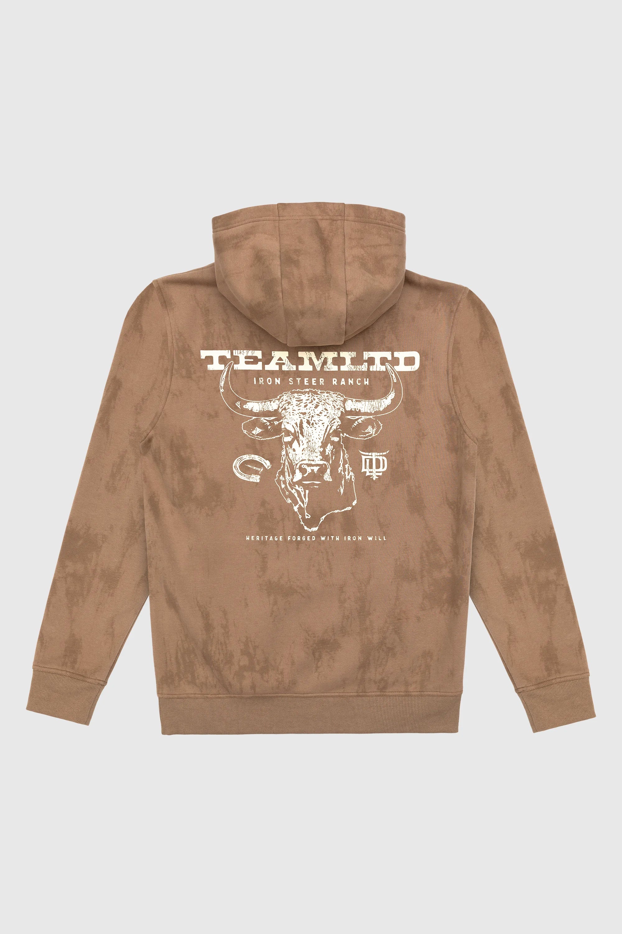Ranch Hoodie Tan - Comfortable & Stylish Cowboy Hooded Sweatshirt for Men & Women - Perfect for Outdoor Adventures, Rodeos & Casual Wear