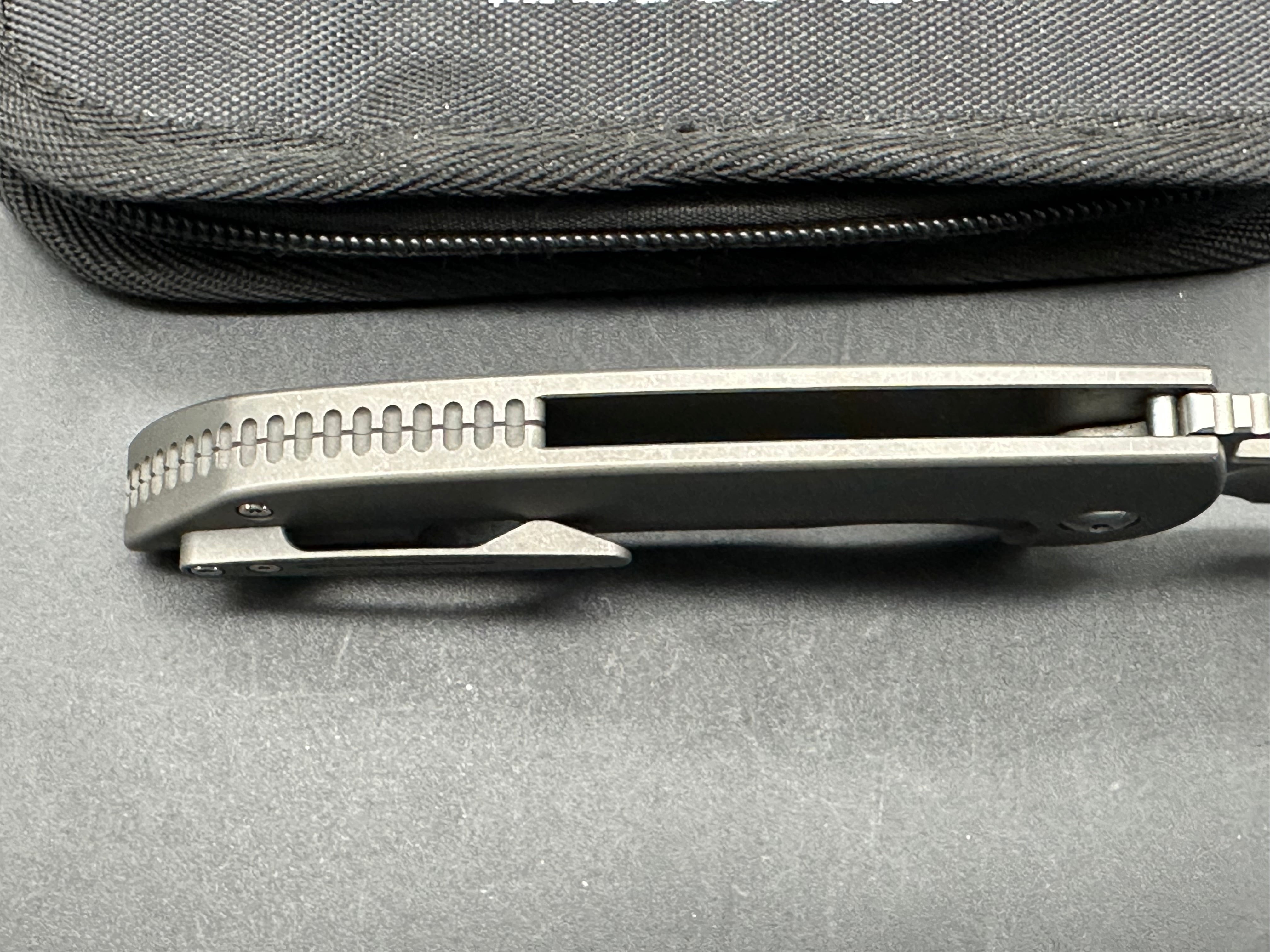 Premium Ferrum Forge Archbishop Custom Hollow Ground Knife - High-Quality EDC Folding Blade for Outdoor, Camping & Everyday Carry