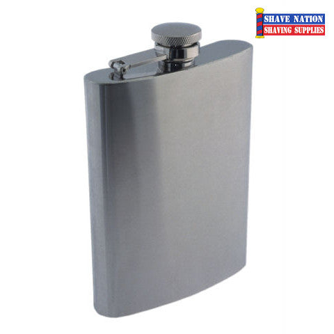 Premium 9oz Stainless Steel Flask - Satin Matte Finish for Outdoor, Camping & Travel - Leak Proof & Durable Insulated Water Bottle