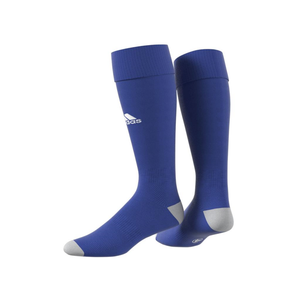 Adidas Milano 16 Sock - Blue & White Athletic Crew Socks for Men & Women - Perfect for Running, Gym Workouts & Casual Wear