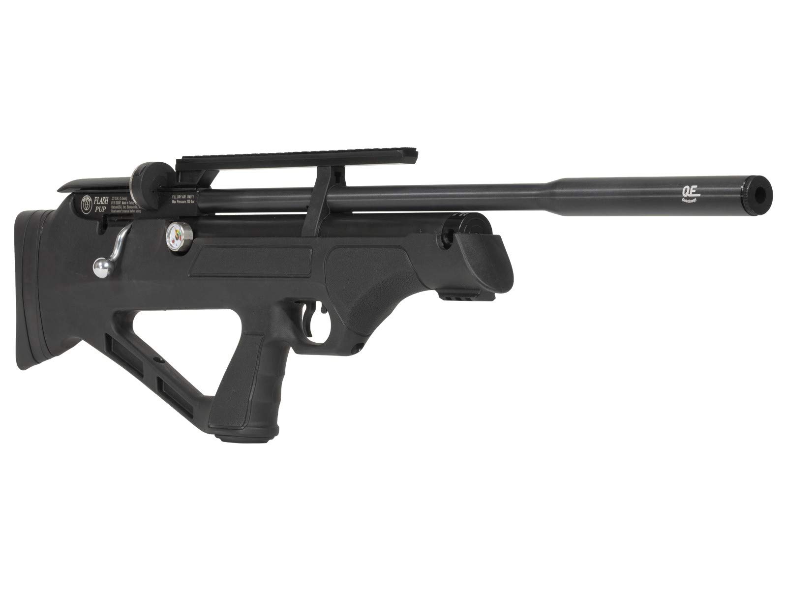 Hatsan FlashPup Synthetic QE PCP Air Rifle .177 Caliber - Quiet & Powerful Airgun for Hunting, Target Shooting & Pest Control
