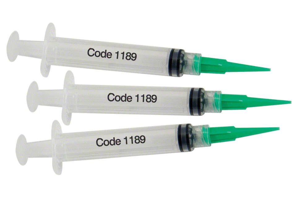 LaMotte 3ml Plastic Syringe 3-Pack - Precise Liquid Measurement for Spin Touch Testing, Aquariums & Science Labs