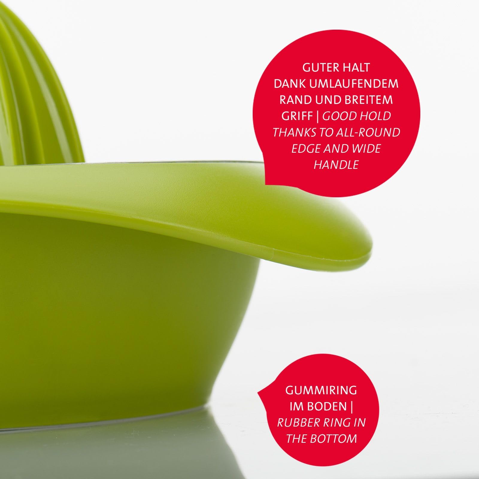 Westmark 3091227A Lemon and Orange Press Limetta - Apple Green Citrus Juicer for Fresh Juice - Perfect for Cocktails, Cooking & Healthy Drinks