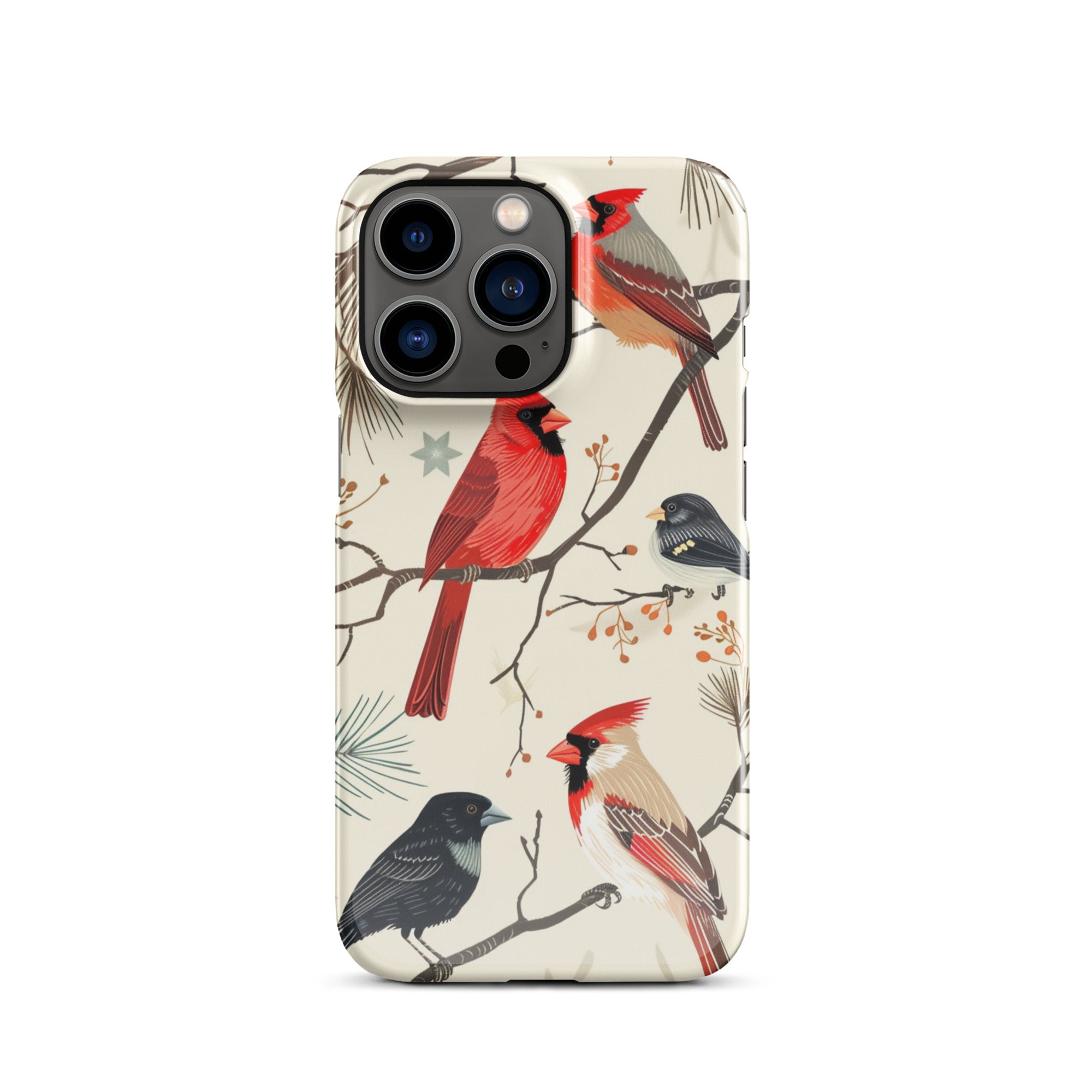 Premium Birds Design Snap Case for iPhone 14/13/12/11 - Durable Protective Phone Cover with Slim Fit - Perfect for Nature Lovers & Outdoor Adventures