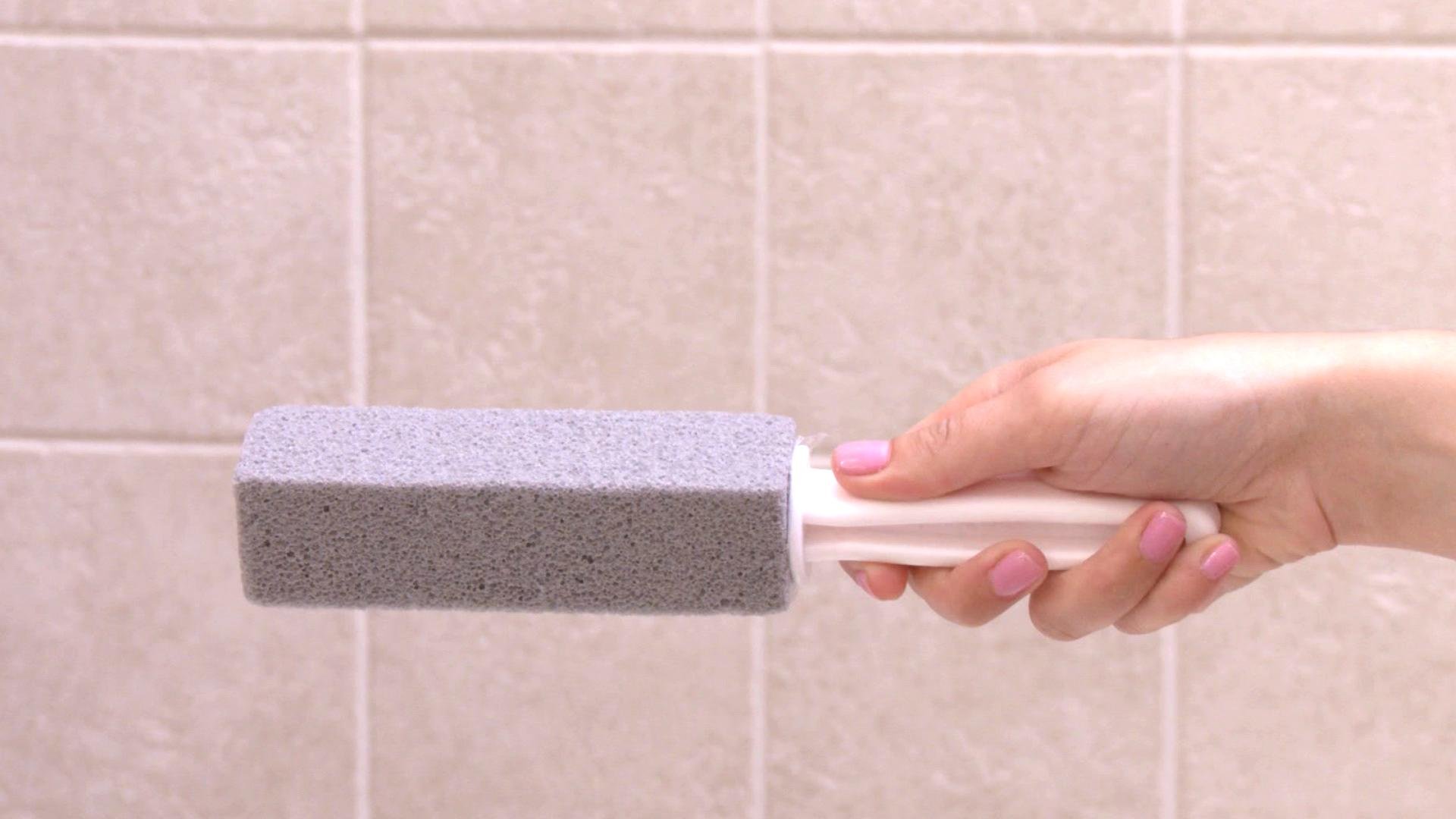 Spark Innovators RingX Natural Pumice Stone Toilet Bowl Cleaner - Effective Hard Water Stain Remover for Bathroom & Kitchen - Safe for Porcelain & Ceramic - Ideal for Home Cleaning & Maintenance