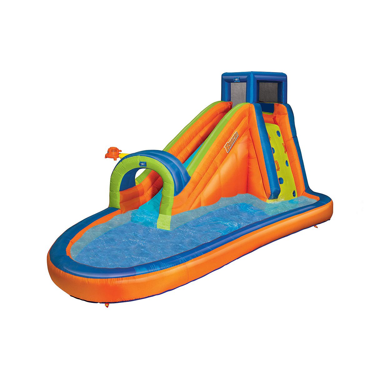 Banzai Pipeline Inflatable Water Park - Giant Outdoor Backyard Water Slide for Kids & Adults - Perfect for Summer Parties, Backyard Fun, and Family Gatherings