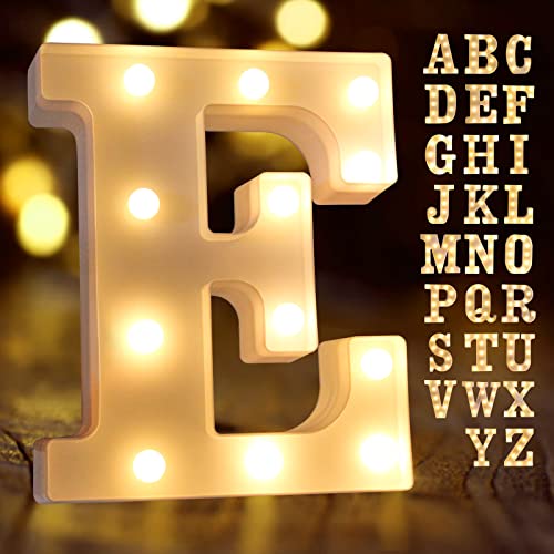 Letter Lights-E
