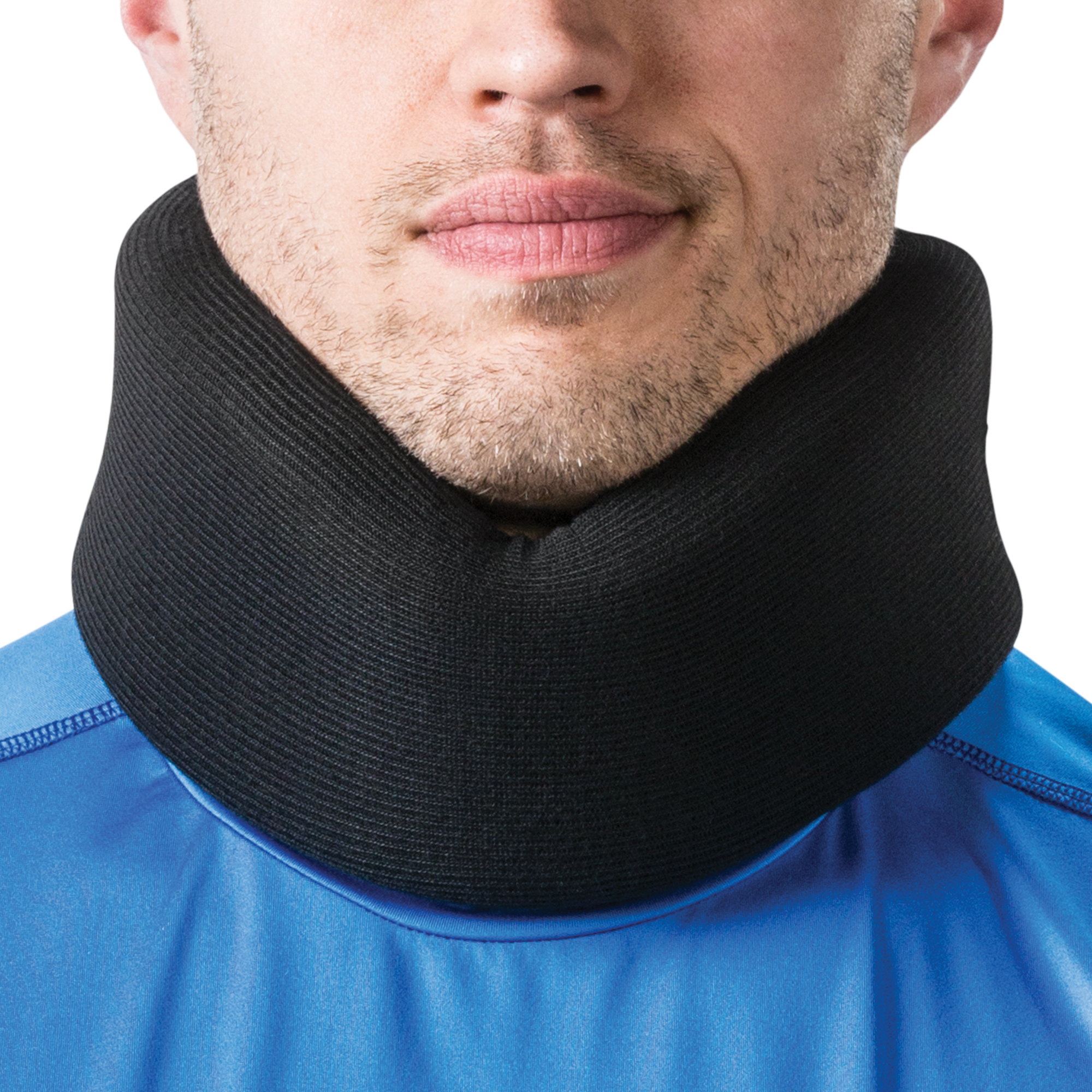 Orthopedic Foam Neck Brace for Pain Relief - Adjustable Cervical Collar Support for Whiplash, Post-Surgery & Sleeping - Comfortable Medical Neck Pillow for Adults & Seniors (Perfect for Travel, Office & Home Recovery)