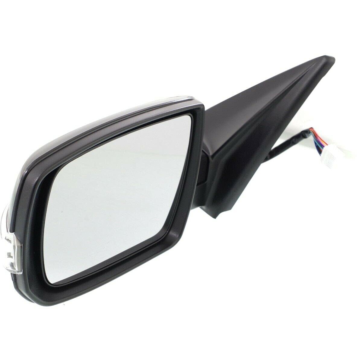 Left Side Heated Mirror Replacement for Kia Sorento - Driver Side LH Power Glass - Perfect for Winter Driving & Defrosting in Cold Weather