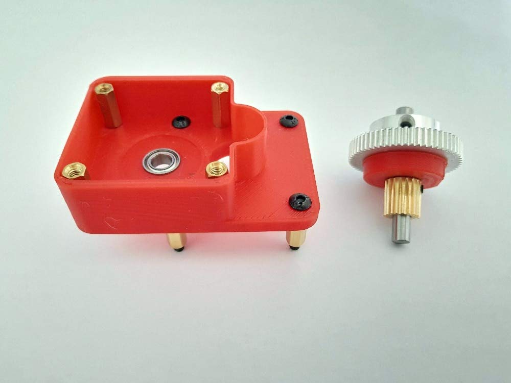 3D Printer NEMA17 Stepper Motor Speed Reducer Gearbox 3:10 Ratio - Compatible with MK8 Extruder, RepRap Prusa i3 - DIY 3D Printing Upgrade (No Stepper Motor Included) - Perfect for High-Precision Printing & Filament Control