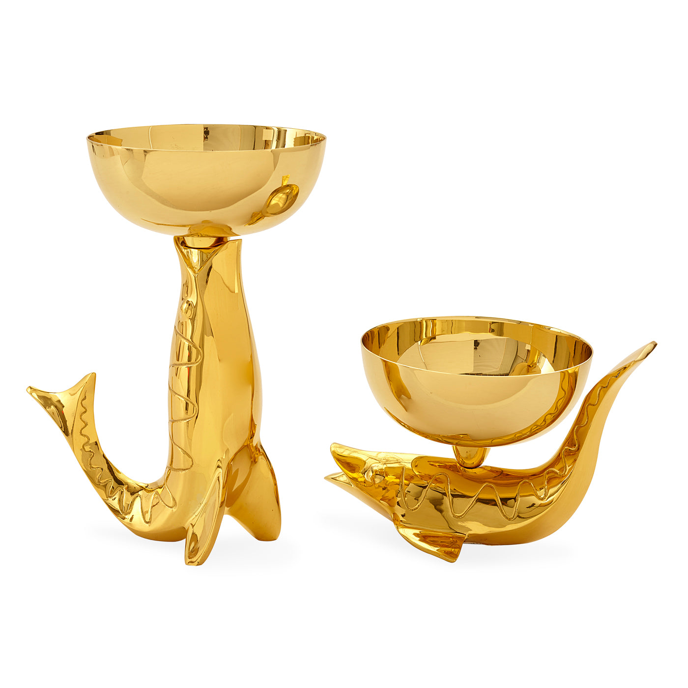 Elegant Tall Brass Fish Bowl for Home Decor - Perfect for Centerpieces, Wedding Decorations, and Aquarium Displays