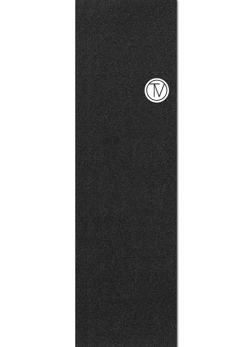 Premium TV Simple Logo Grip Tape - Non-Slip Skateboard Deck Adhesive - Perfect for Skateboarding, Longboarding & DIY Projects