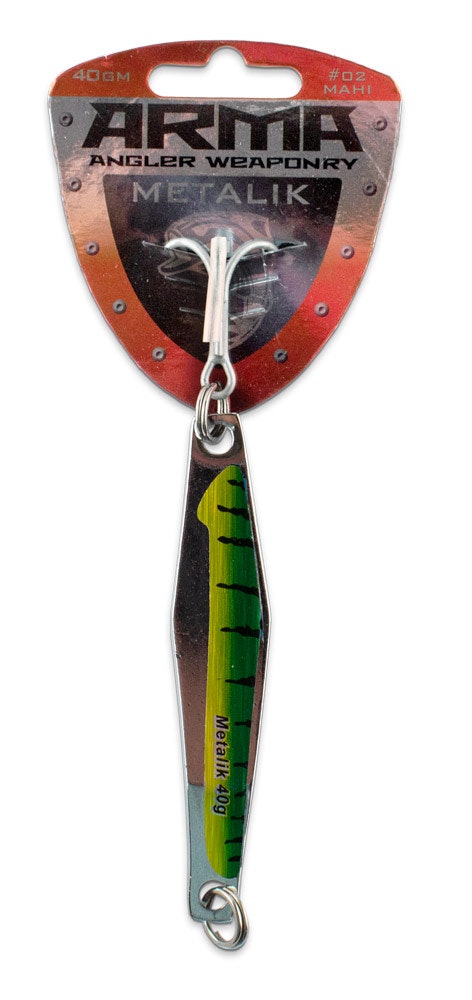 Arma Metalik Fishing Lure - Premium Metal Fishing Lures for Bass, Trout & Saltwater - Perfect for Freshwater & Ocean Fishing