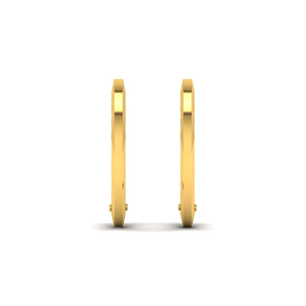LORDS JEWELS 22Kt Yellow Gold Bali Earrings for Women & Girls - BIS Hallmarked Grandmother's Love Gift - Perfect for Weddings, Anniversaries & Special Occasions