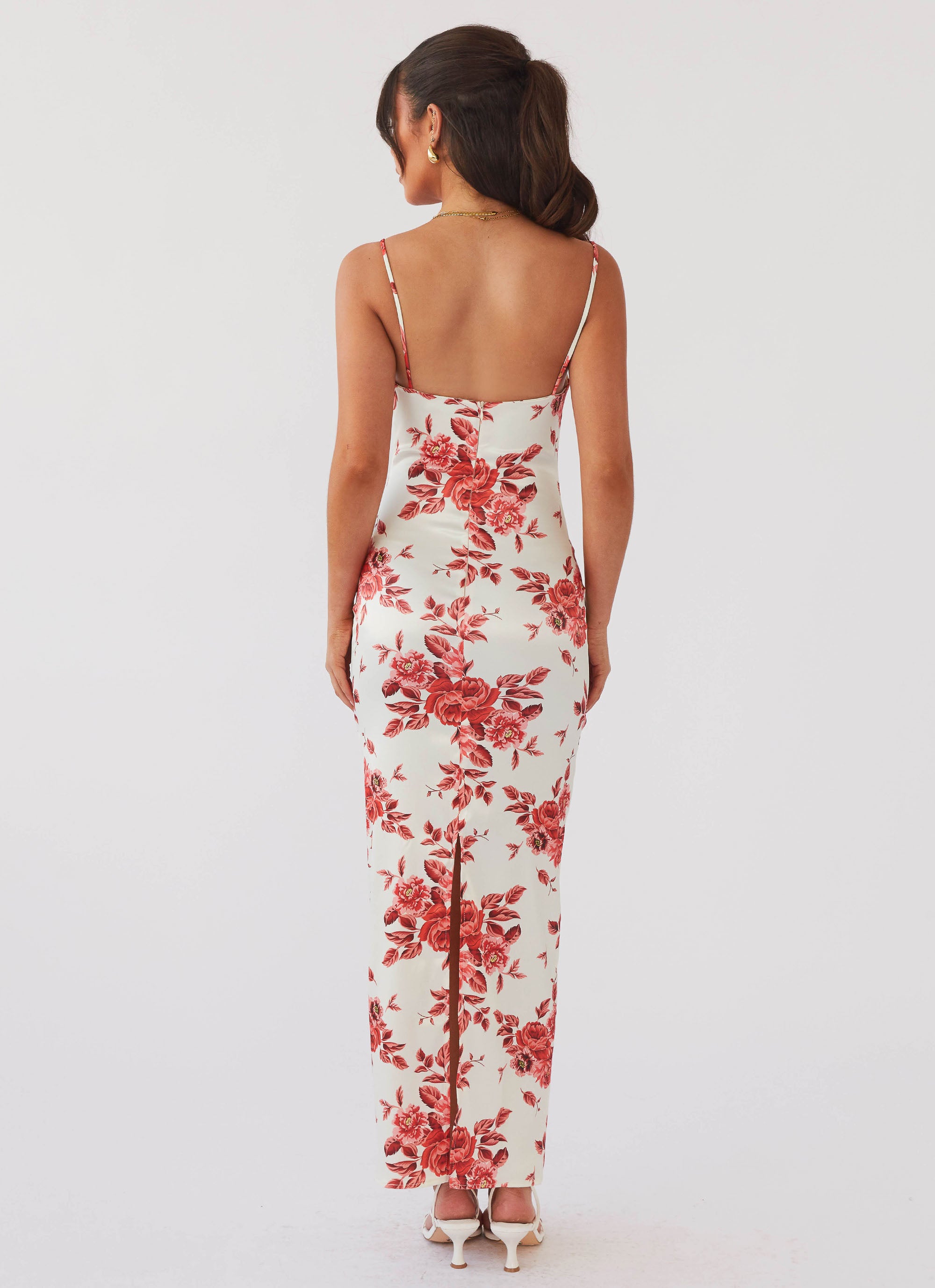 Catalina Muse Maxi Dress - Floral Print Long Summer Dress for Women | Beach Wedding, Vacation & Boho Style Outfit