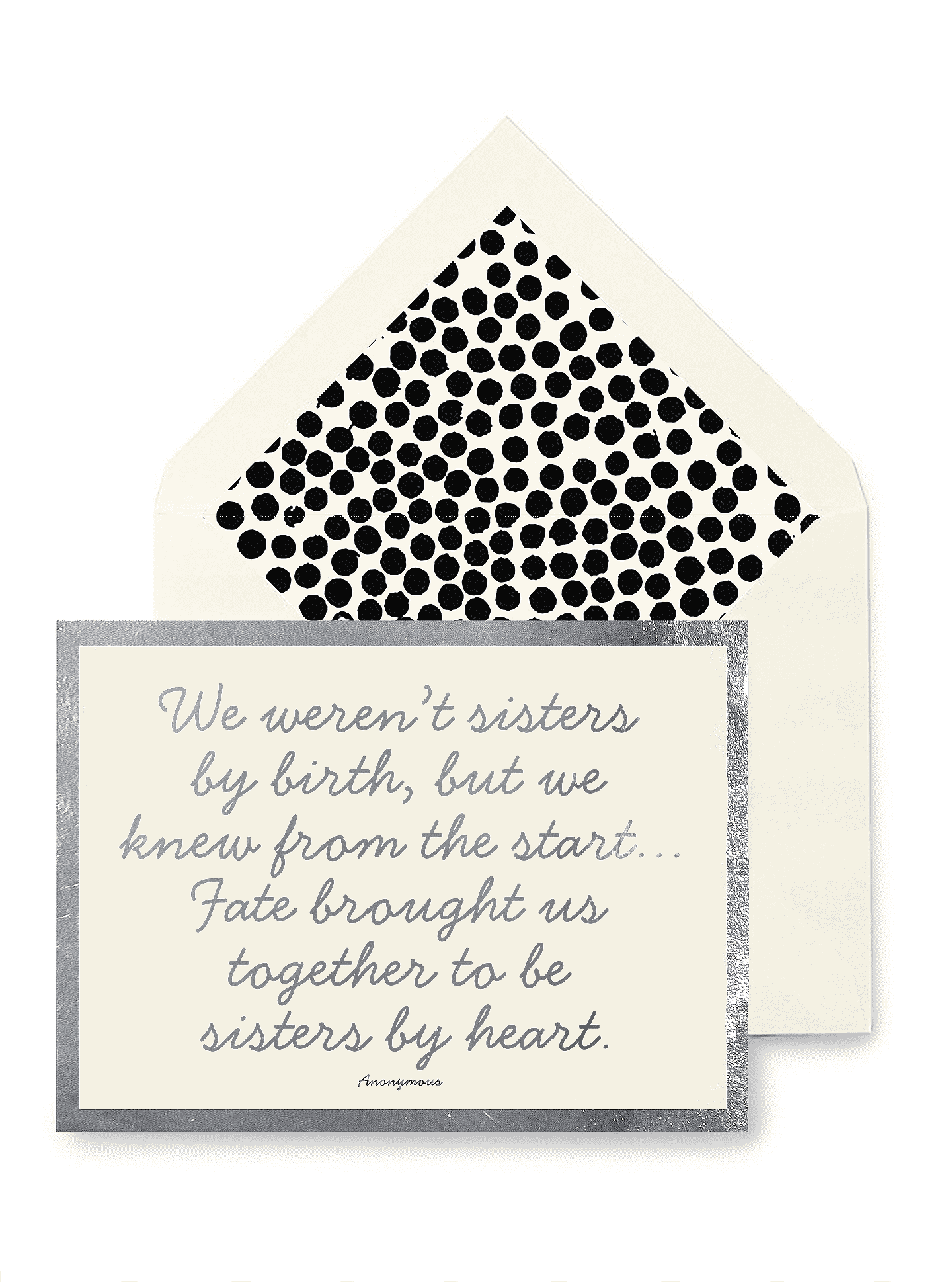 Birthday Greeting Card for Sisters - Single Blank Card or Boxed Set - Perfect for Birthdays, Anniversaries & Special Occasions