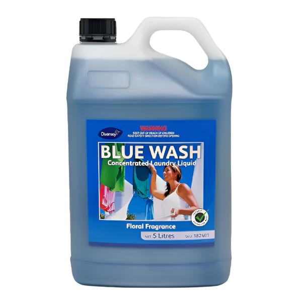Tasman Chemicals Blue Wash Laundry Liquid - Biodegradable & Eco-Friendly Detergent for Clothes | Perfect for Sensitive Skin & Sustainable Laundry Care