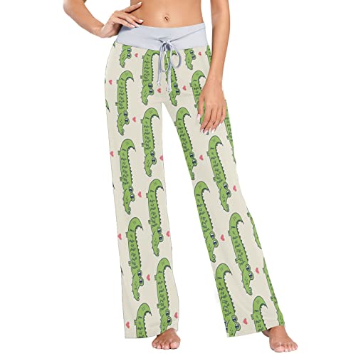 Multicolor- Cartoon Alligator Heart