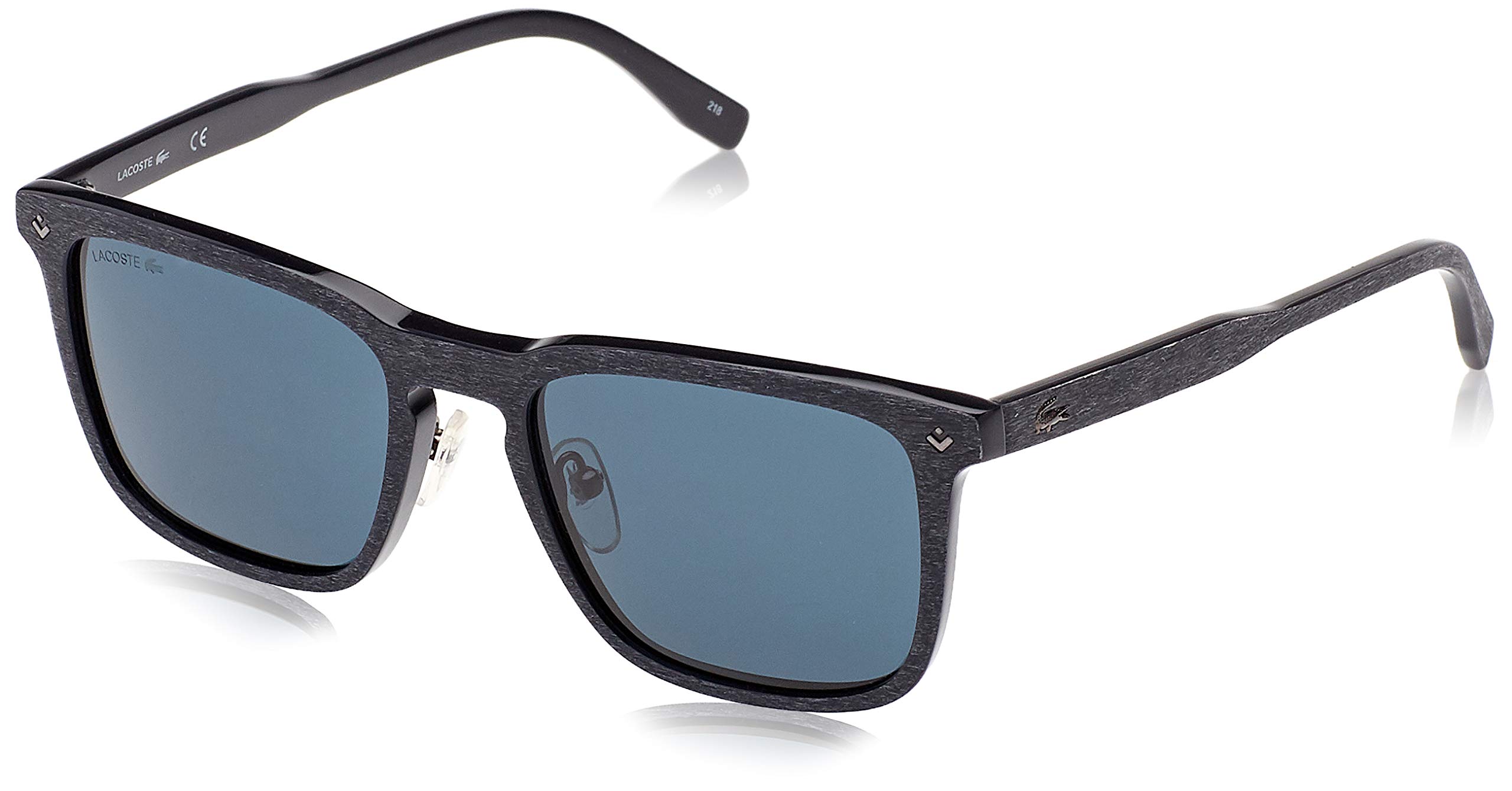 Lacoste L886s Rectangular Polarized Sunglasses for Men - UV Protection, Lightweight & Stylish - Perfect for Driving, Beach & Outdoor Activities