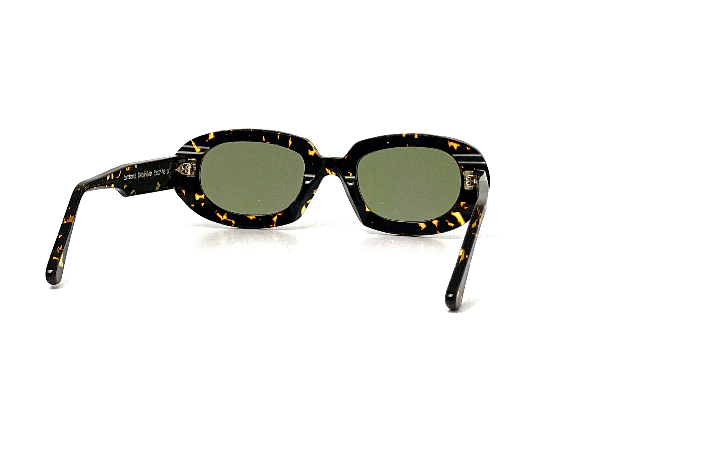 Ahlem Lombards Yellow Tortoise Sunglasses - UV Protection Polarized Lenses for Women & Men - Perfect for Beach, Driving & Outdoor Activities