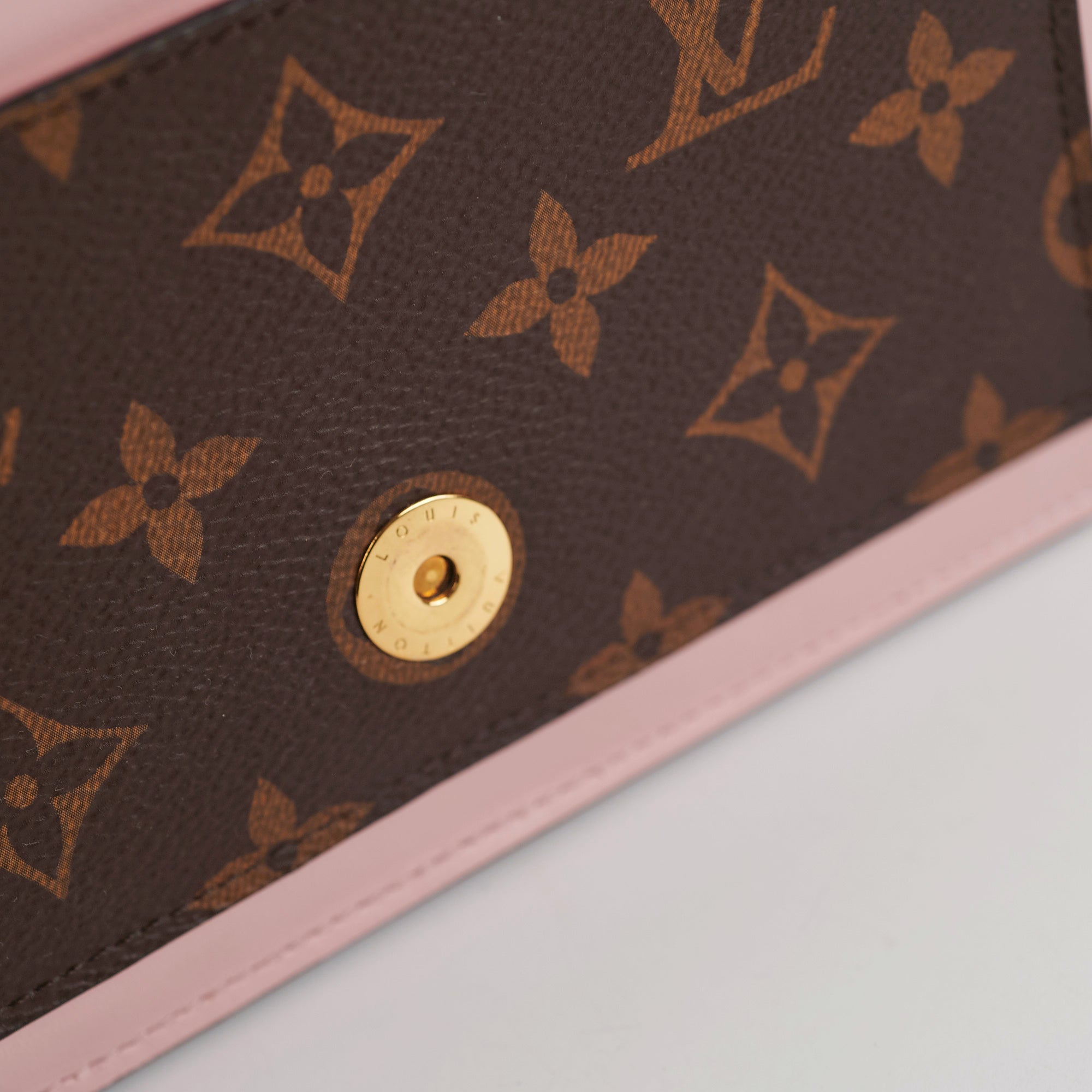 Louis Vuitton Flore Wallet on Chain WOC Monogram Pink Crossbody Bag - Stylish & Compact for Everyday Use, Travel & Special Occasions