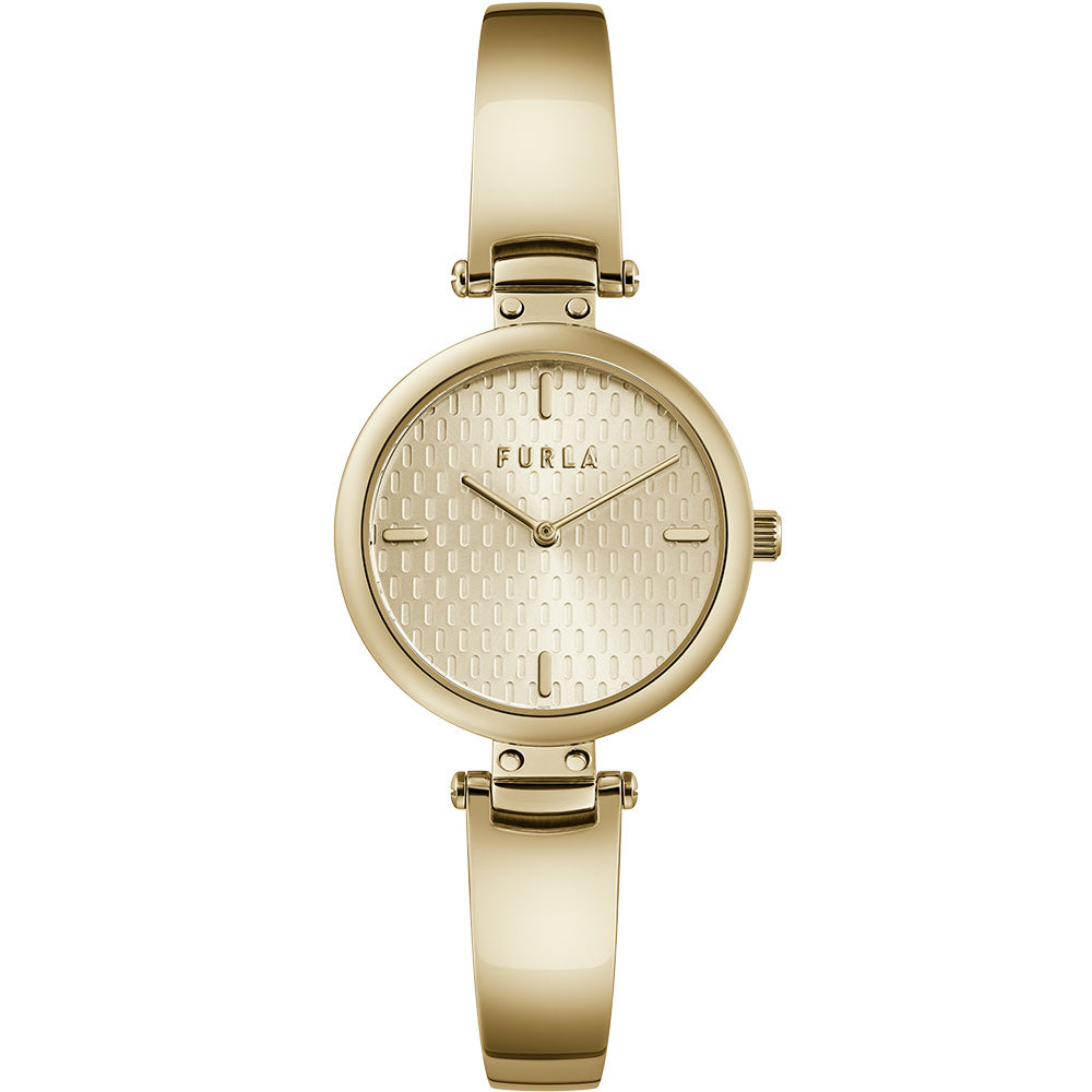 Furla WW00018006L2 New Pin Gold Tone Women's Watch - Elegant Fashion Accessory for Everyday Wear & Special Occasions