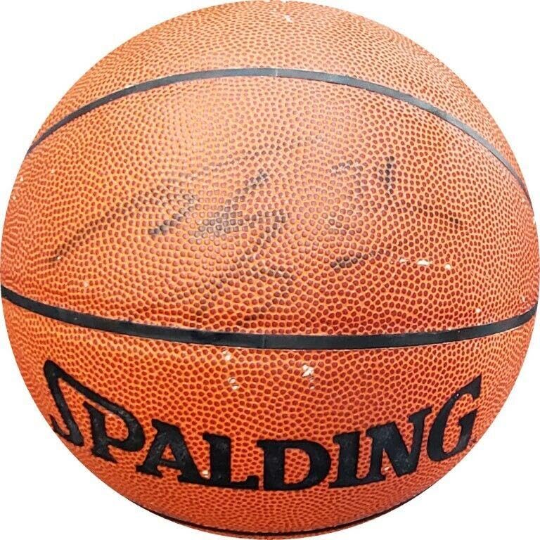 Topps Shaquille O'Neal Signed Autograph Replica Indoor Basketball with Shaq Ink Fading - Authentic Autographed NBA Collectible for Sports Memorabilia Fans, Man Cave Decor, and Basketball Gift Ideas