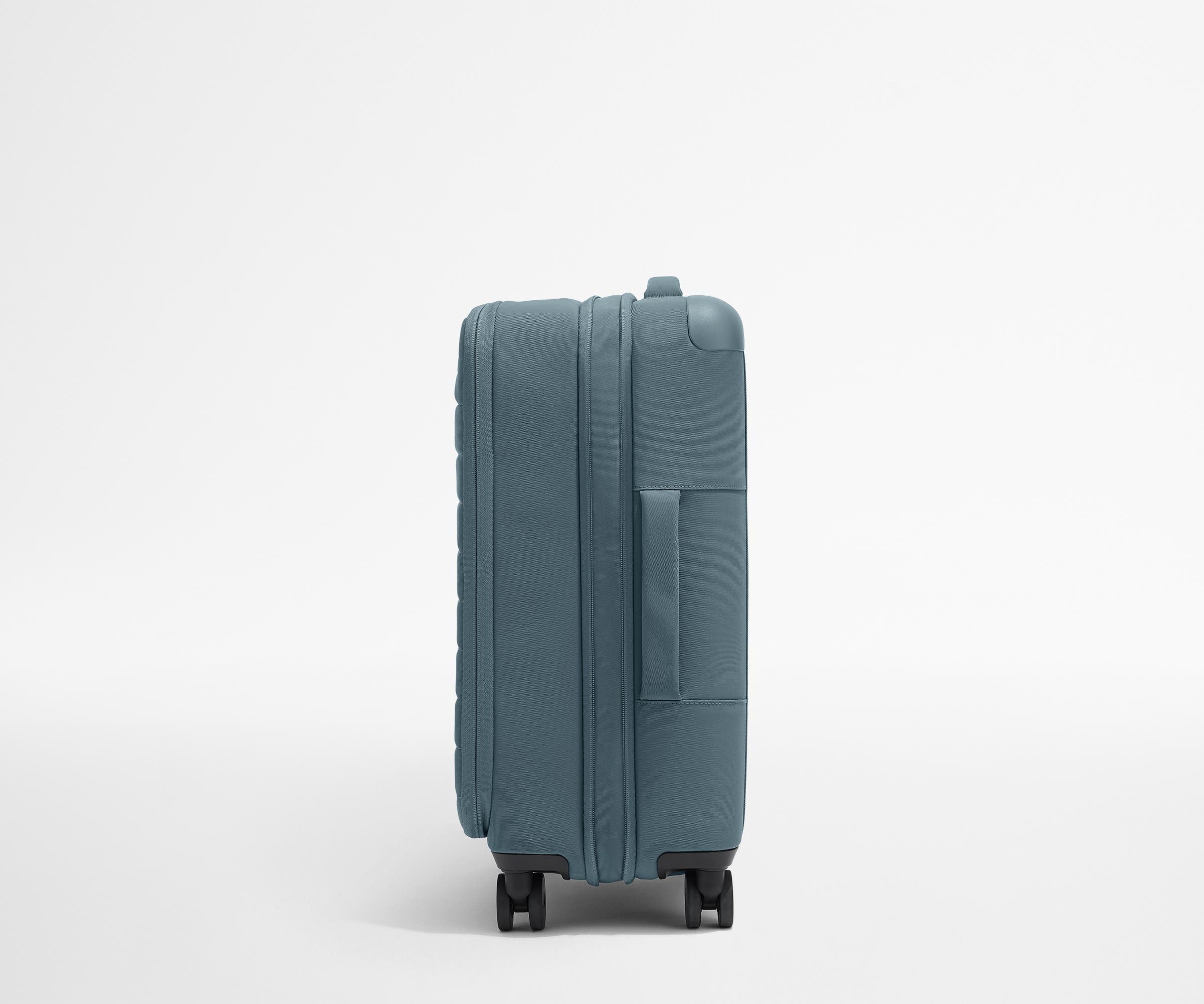 Coast Blue Softside Bigger Carry On Luggage - Perfect for Air Travel & Weekend Getaways