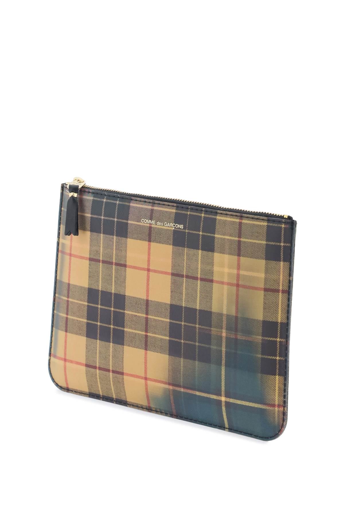 Comme des Garcons Wallet - Lenticular Effect Pouch for Men & Women | Stylish RFID Blocking Card Holder for Everyday Use & Travel