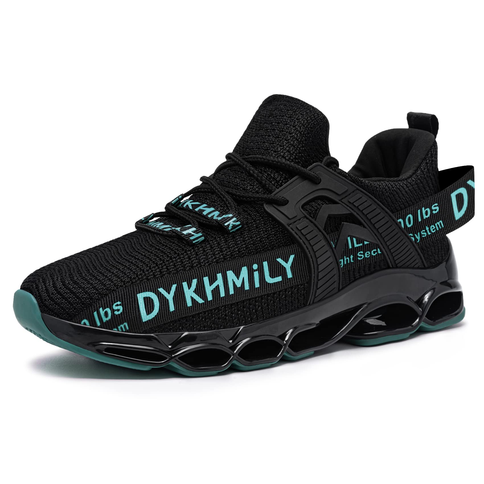 DYKHMILY Women's Steel Toe Work Sneakers - Lightweight Slip On Safety Shoes with Wide Width & Breathable Design - Perfect for Construction, Warehouse, and Outdoor Work