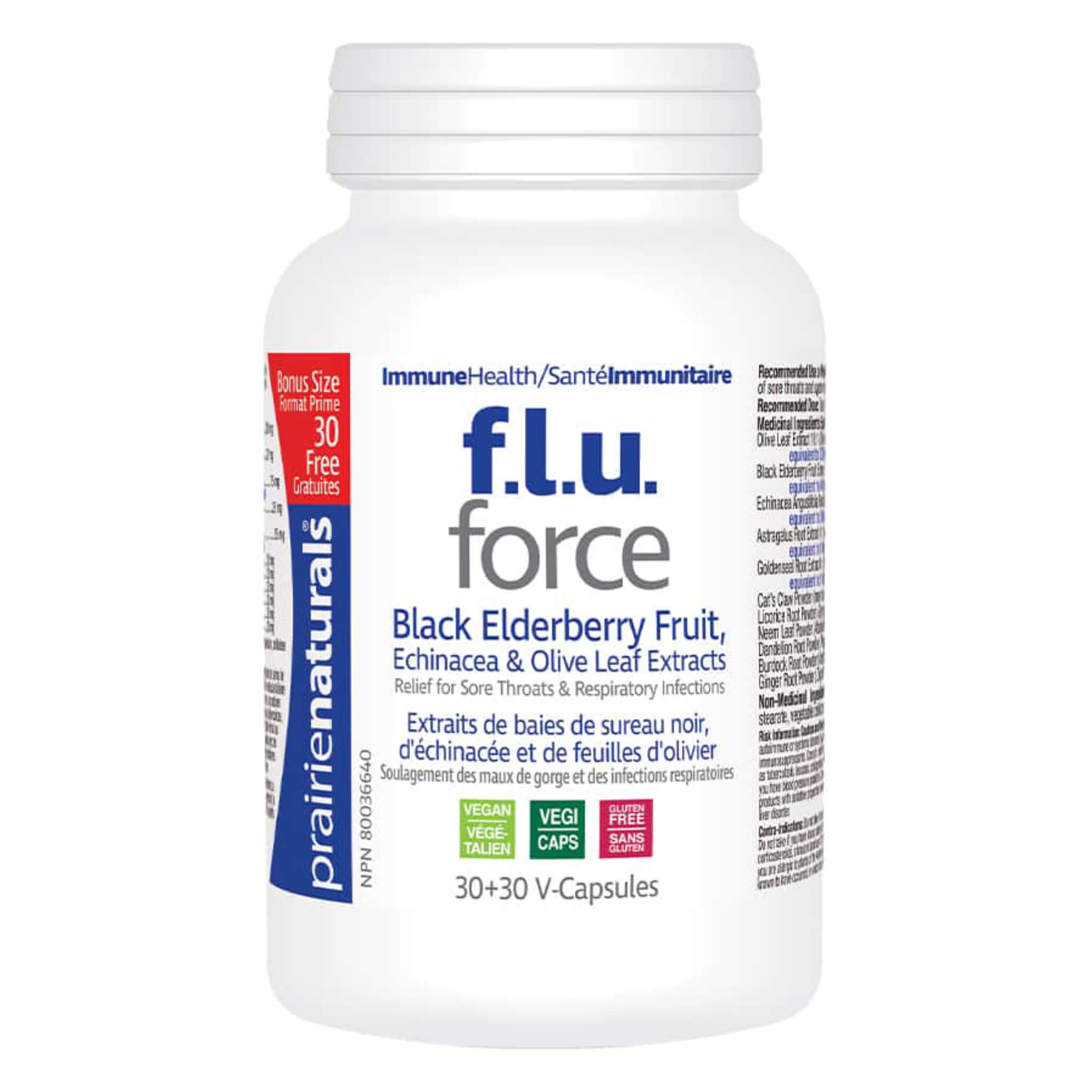 FLU Force Bonus Size - Premium Immune Support Supplement for Cold & Flu Relief | Boost Immunity, Fight Symptoms | Ideal for Travel, Work & Home Use