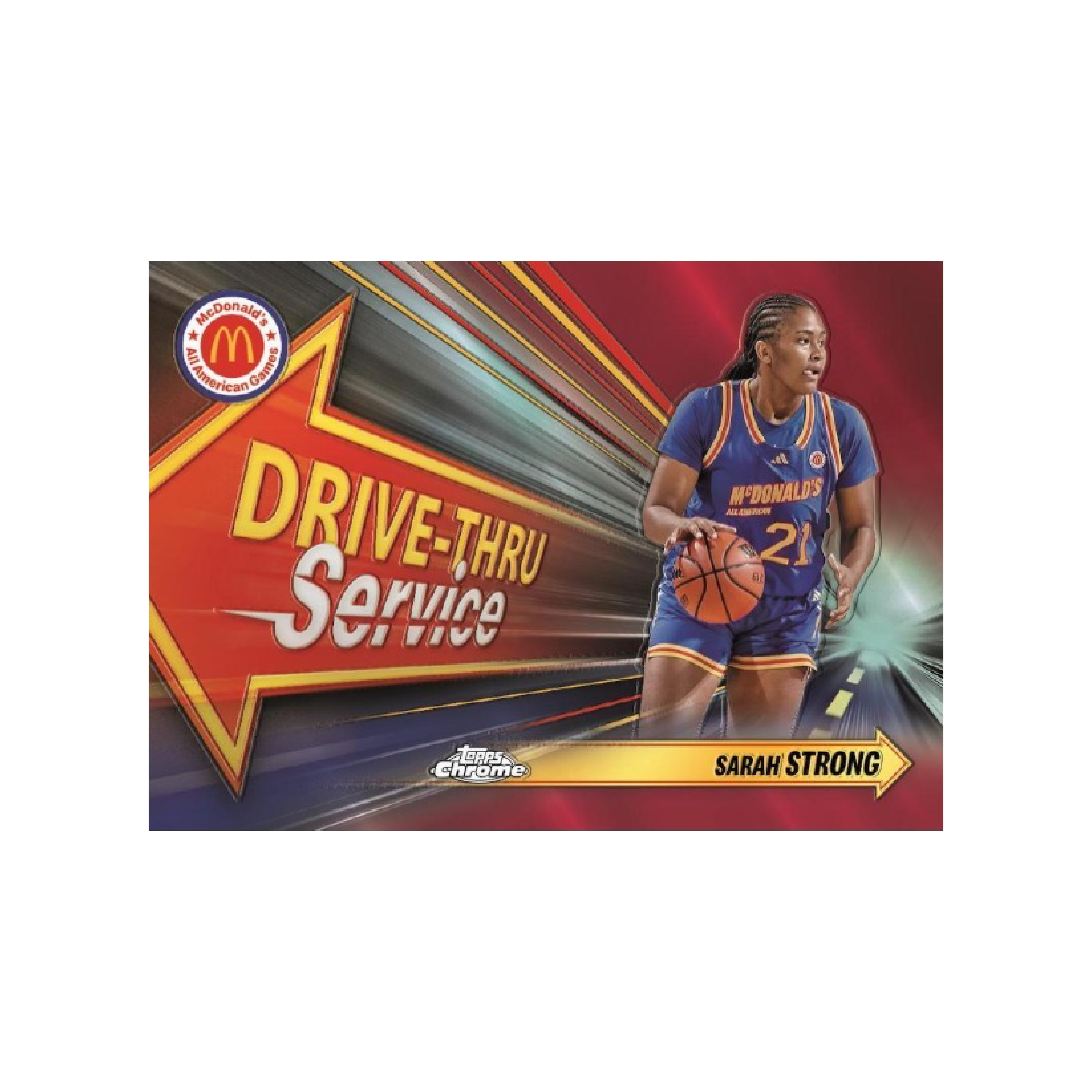 2024 Topps Chrome McDonald's All American Basketball Hobby Box - Collectible Trading Cards for NBA Fans & Sports Memorabilia Enthusiasts