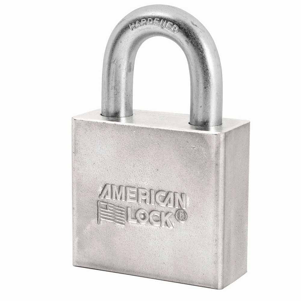 American Lock A50KA53264 5 Pin Tumbler Padlock - High Security Solid Steel Keyed Alike Padlock for Gates, Storage Units & Toolboxes | Weatherproof & Durable Outdoor Use