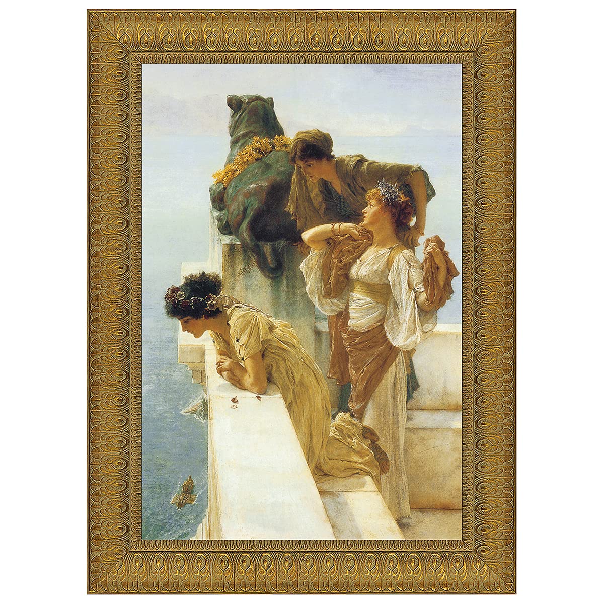 Design Toscano A Coign of Vantage 1895 Canvas Replica Painting - Large Wall Art for Living Room, Bedroom & Office Decor