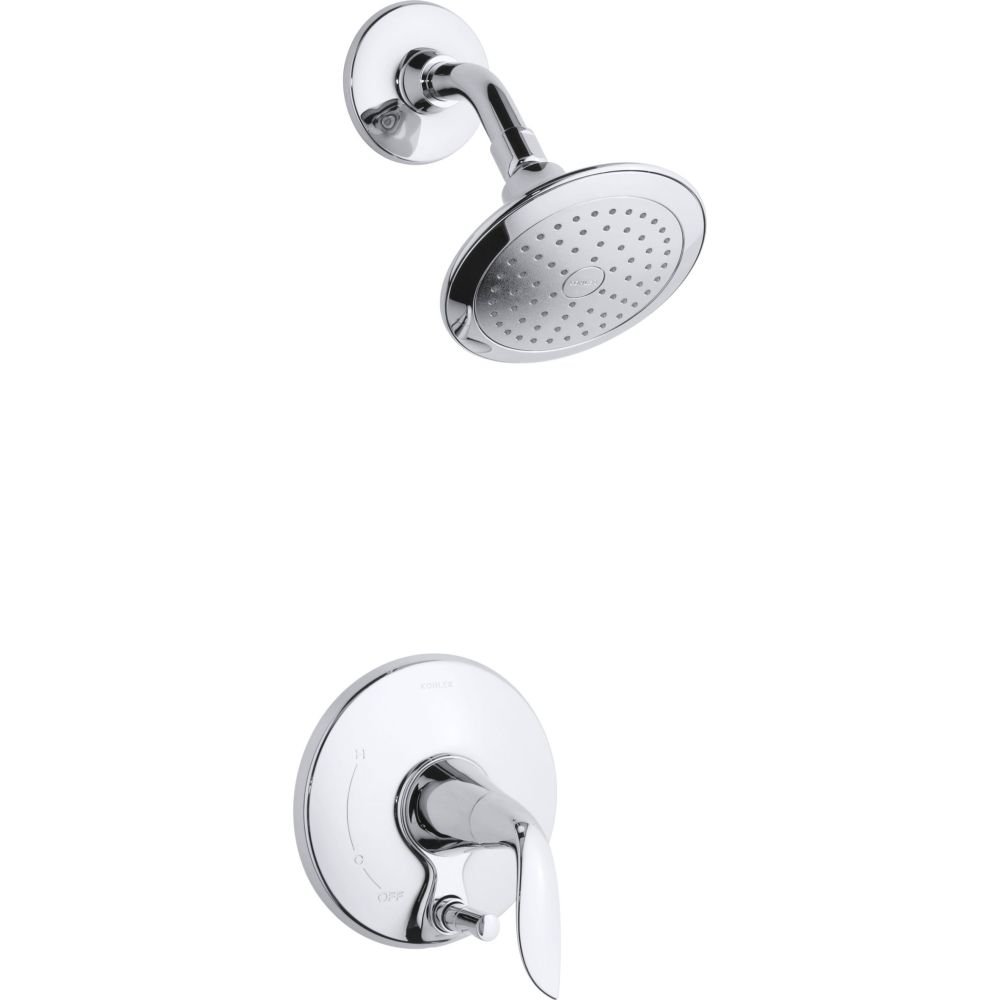 KOHLER Refinia Shower Trim Kit - Brushed Nickel Bathroom Faucet Set with Hand Shower - Perfect for Modern Bathroom Renovations & Spa-Like Shower Experience