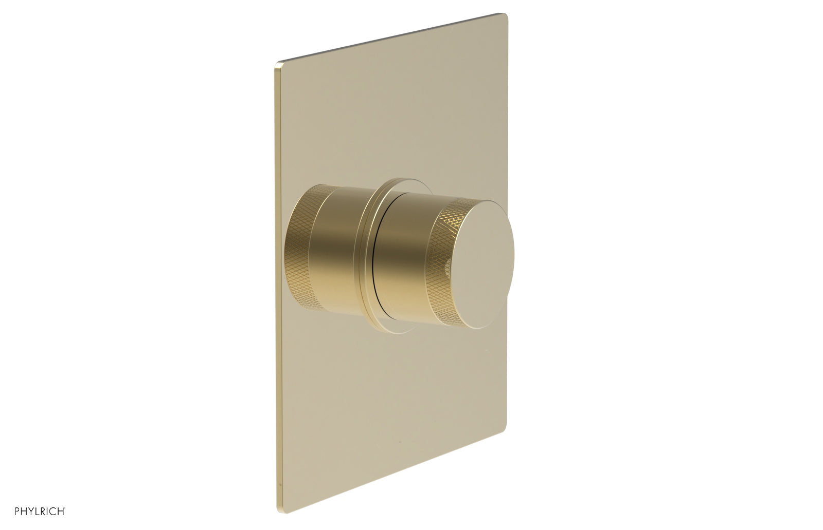 BASIC II Pressure Balance Square Shower Plate with Knurled Handle Trim 4 184 - Perfect for Modern Bathroom Renovations & Spa-Like Shower Experience