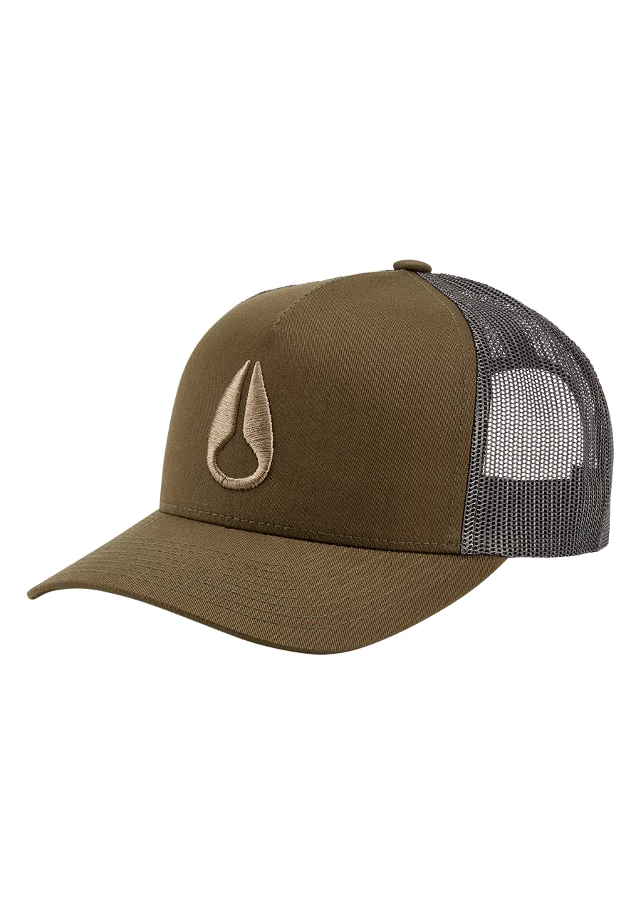 NIXON Iconed Trucker Hat for Men & Women - Adjustable Snapback Cap for Outdoor, Sports & Casual Wear - Stylish Unisex Baseball Hat for Sun Protection & Fashion