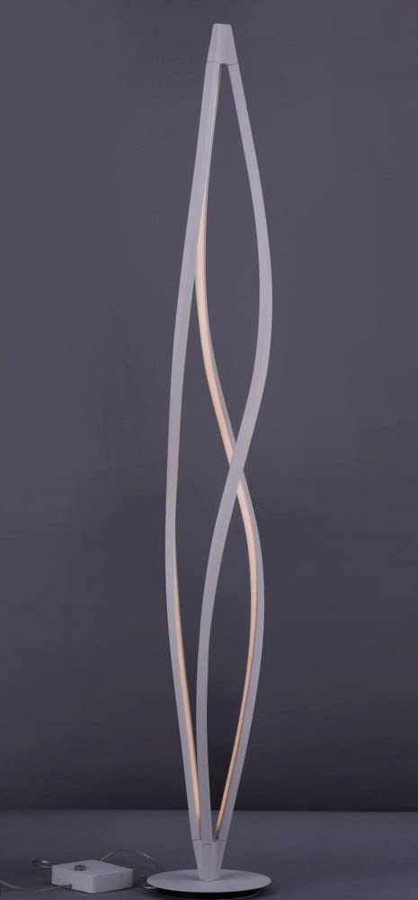 ET2 Cyclone 71.75 Inch 132W 3-LED Modern Floor Lamp - Bright Lighting for Living Room, Bedroom & Office Spaces