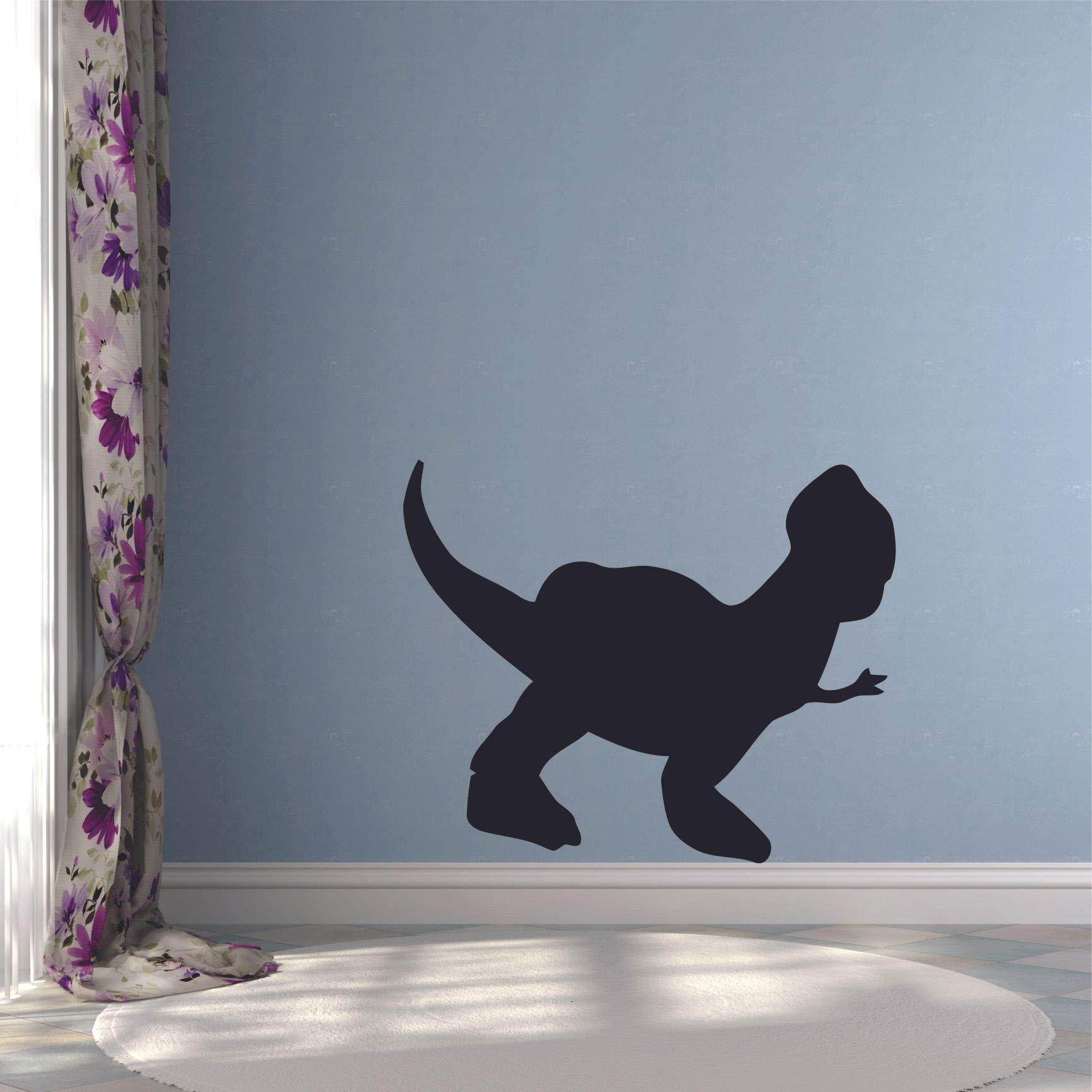 Toy Story Rex Dinosaur Wall Sticker - 25x30 Inch Cartoon Character Vinyl Decal for Kids Room, Nursery & Bedroom Decor - Fun Home Decoration for Girls & Boys - Perfect for Kindergarten, Playroom & Children's Spaces