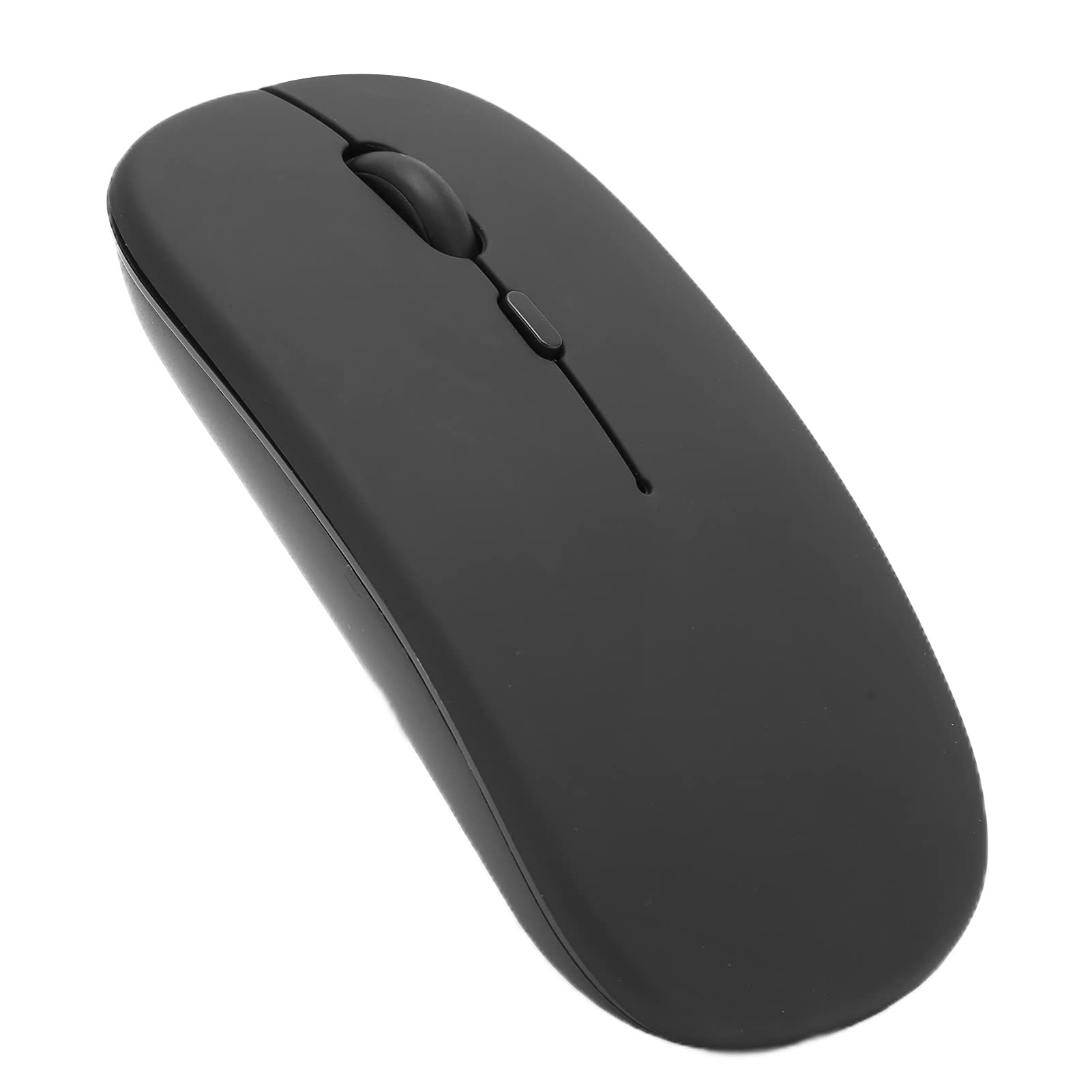 Zyyini Mini Wireless Mouse - 2.4G Ultra-Thin Cordless Optical Mouse with 1600DPI for PC, Laptop, Windows, iOS, Android | Portable Travel Mouse for Office Work, Gaming, Home & Business Use (Black)